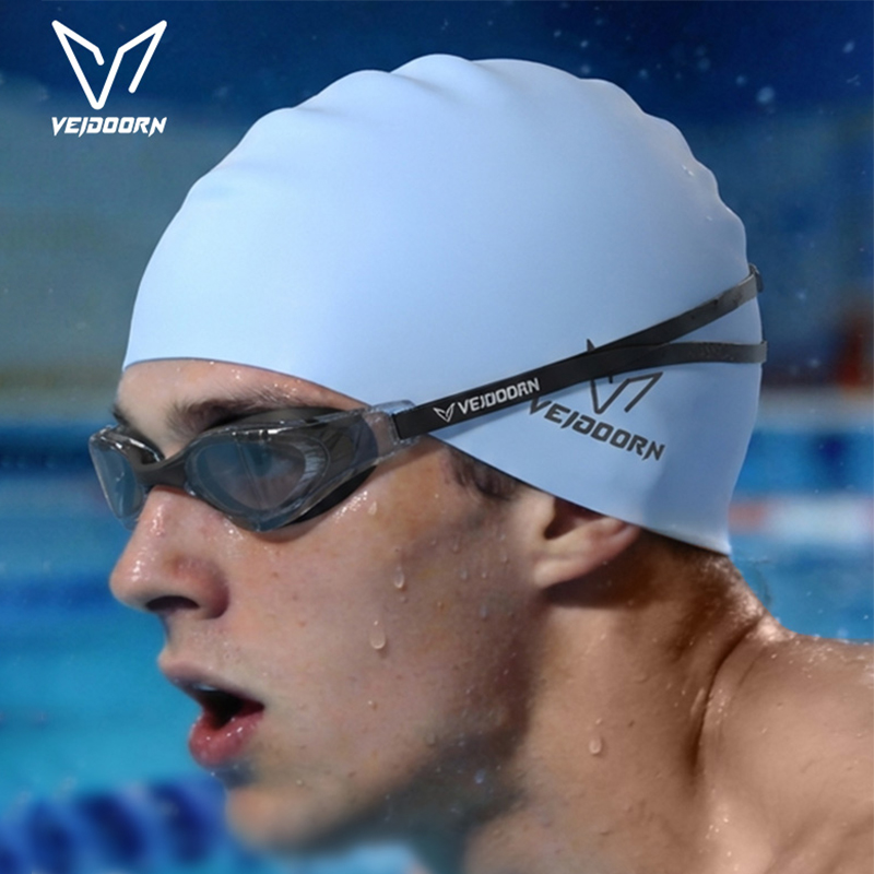 Swim Hat Silicone - Gorro de Natación de Silicona Impermeable,