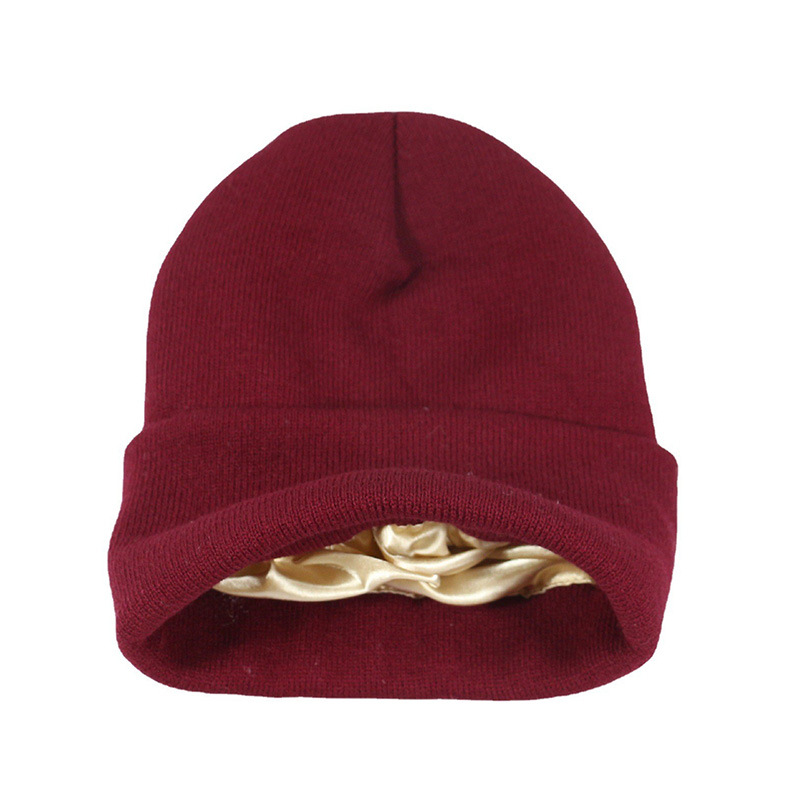 Gorro de punto con forro de sa - Beanie Cuffed Knit reseña y precio