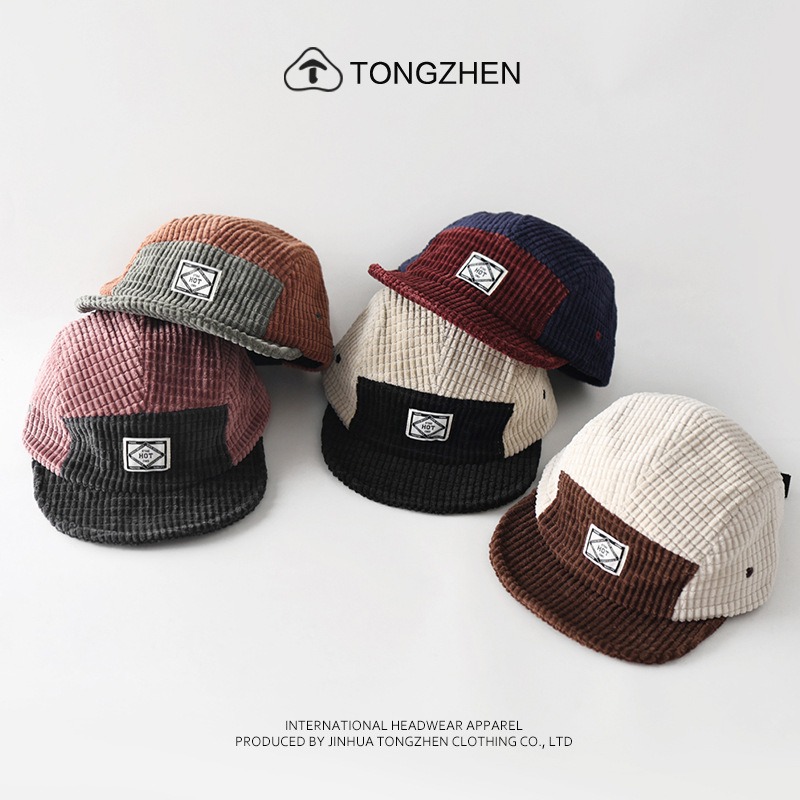Gorras de béisbol de cinco pan - Corduroy Cap 5 Panel reseña y precio