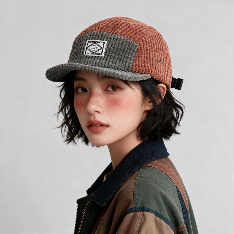 Gorras de béisbol de cinco pan - Corduroy Cap 5 Panel reseña y precio